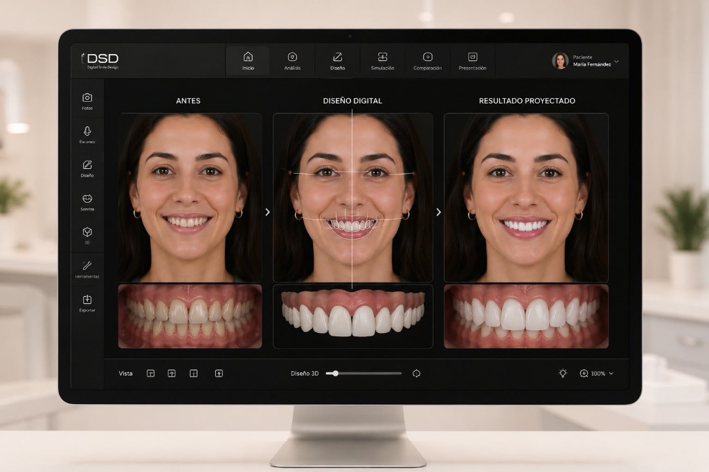 Digital smile design with DSD technology